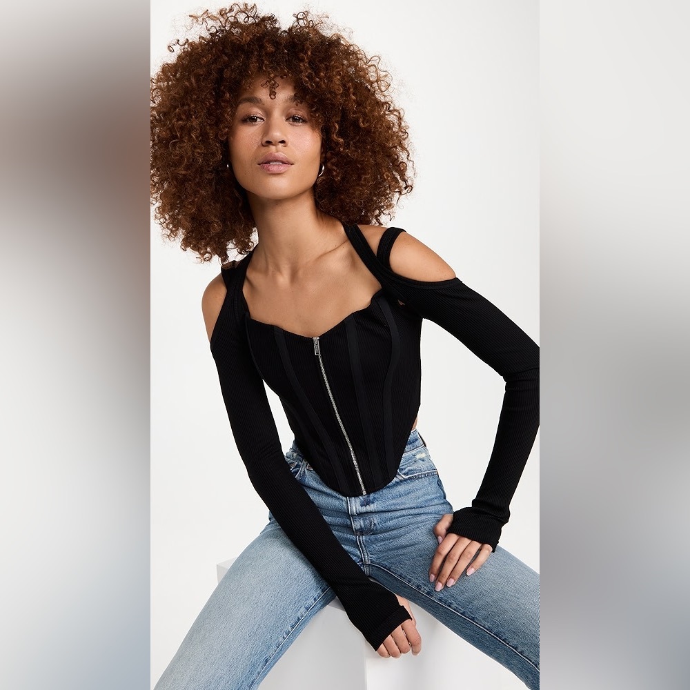 Dion Lee Shift-Loop Corset Top Nwt Xs - image 7